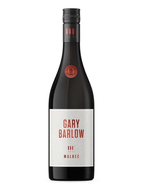 A bottle of Gary Barlow Melbec